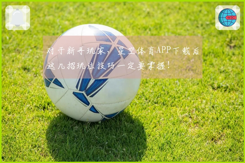 对于新手玩家，星空体育APP下载后这几招玩法技巧一定要掌握！